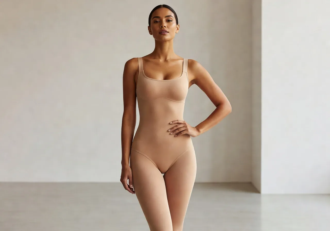 Beige Seamless Shapewear