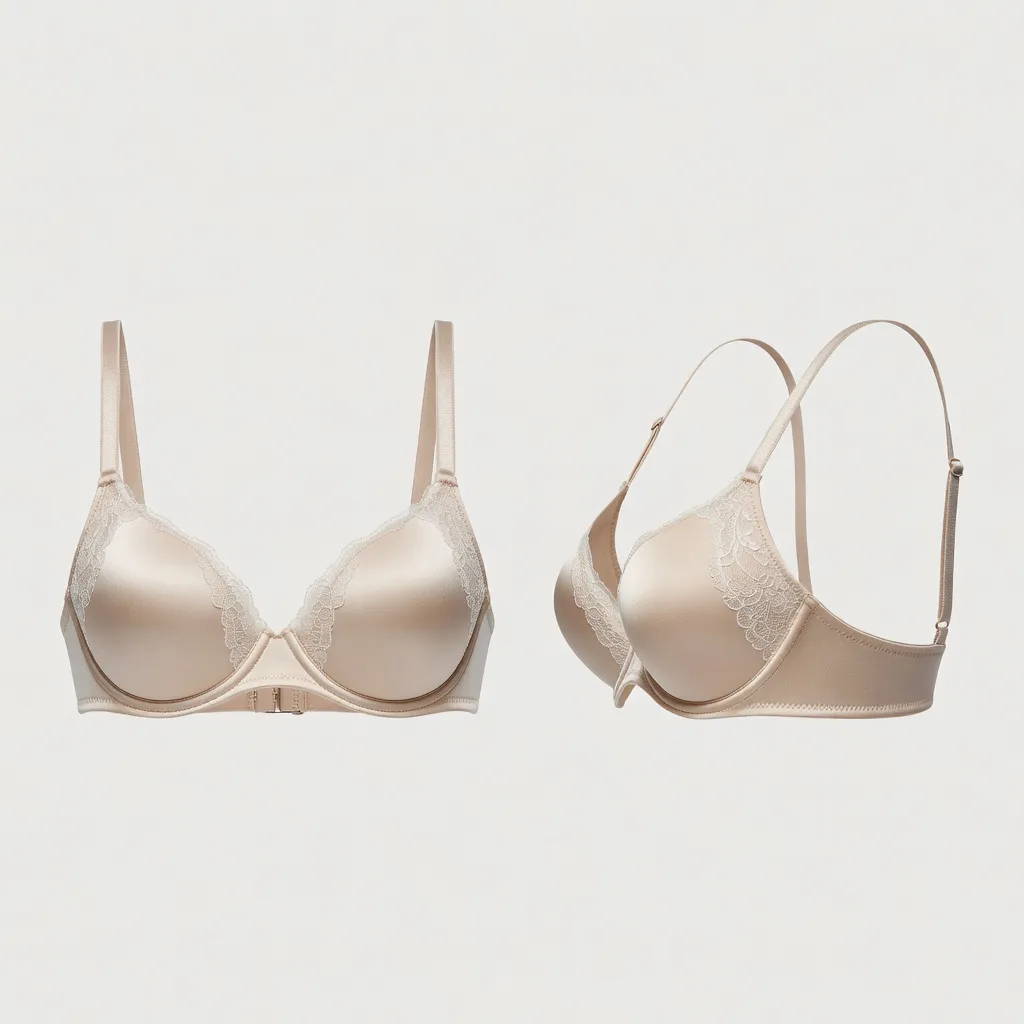 Champagne Push-Up Bra